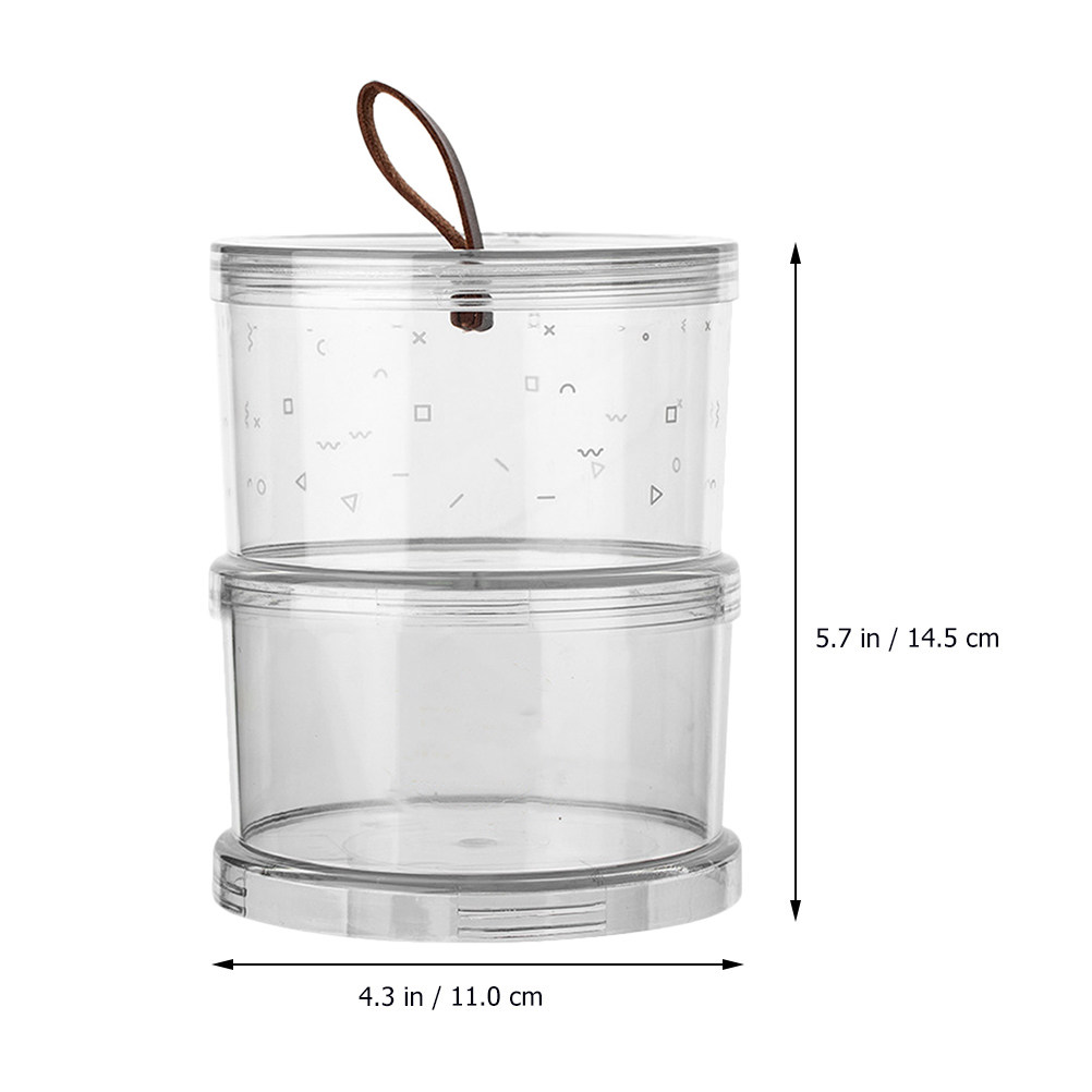 2 Potes para Armazenamento de  - Food Storage Containers avaliação e preço