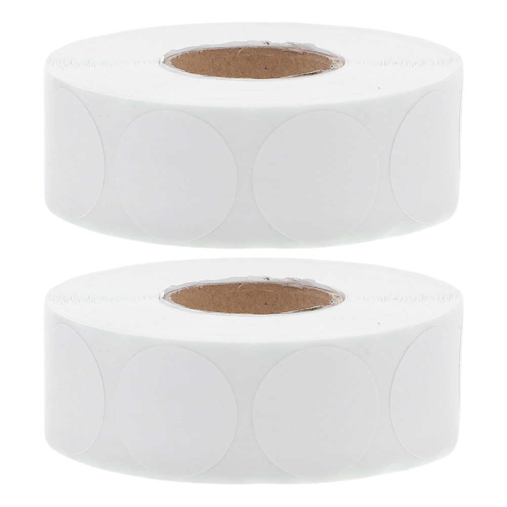 5 rolos de etiquetas redondas, - Food Storage Labels avaliação e preço
