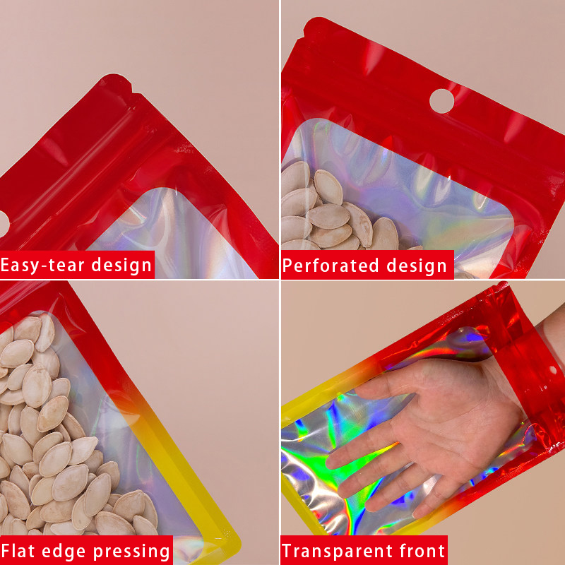 Saco holográfico colorido com  - Food Storage Bag avaliação e preço