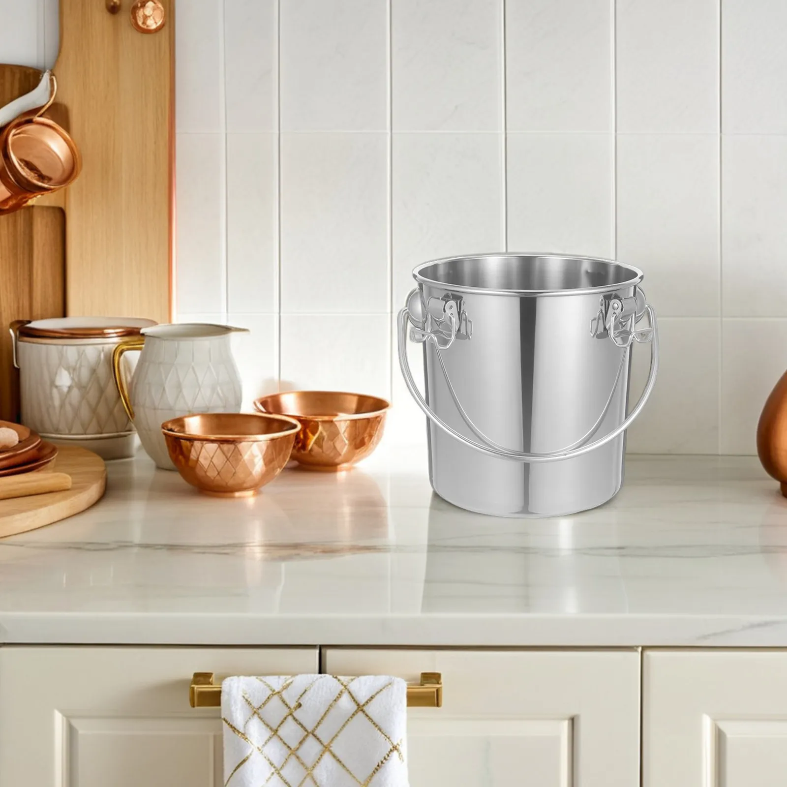 Balde de Leite Selado Portátil - Food Storage Containers avaliação e preço