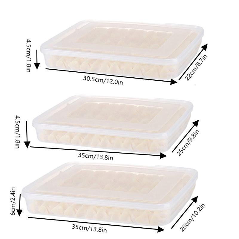 Caixa Organizadora Transparent - Food Storage With Dividers avaliação e preço