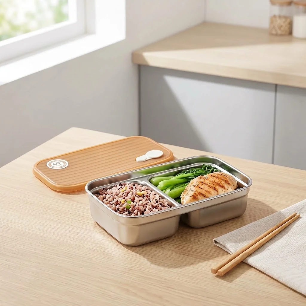 Caixa de lanche em aço inoxidá - Food Storage Oven Safe avaliação e preço